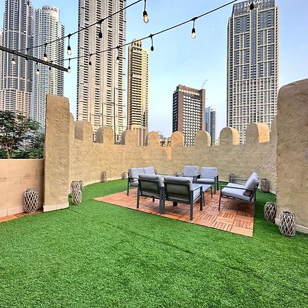 Durrani Homes - Unique Garden Apt at Souk Al Bahar besides Dubai Mall&Burjkhalifa with private jaccuzi Bagian luar foto