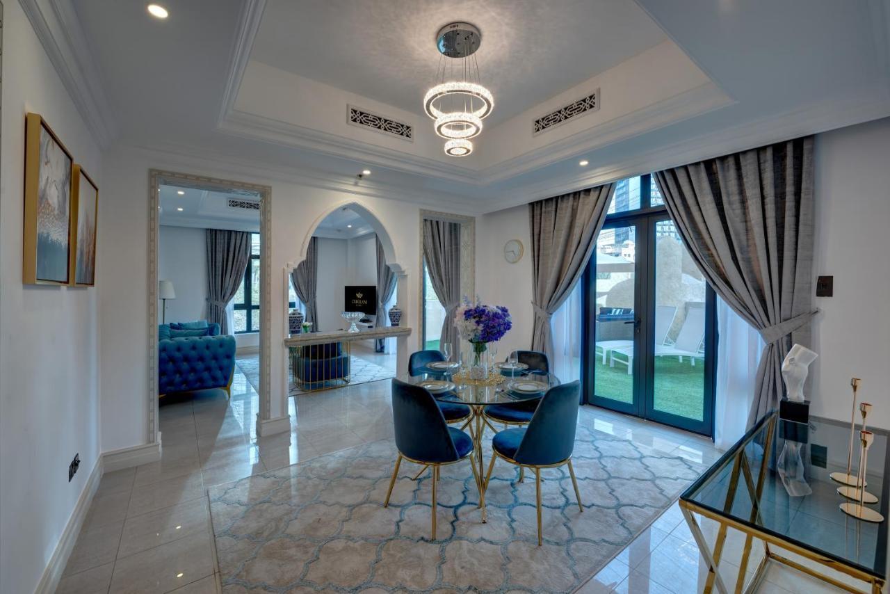 Durrani Homes - Unique Garden Apt at Souk Al Bahar besides Dubai Mall&Burjkhalifa with private jaccuzi Bagian luar foto