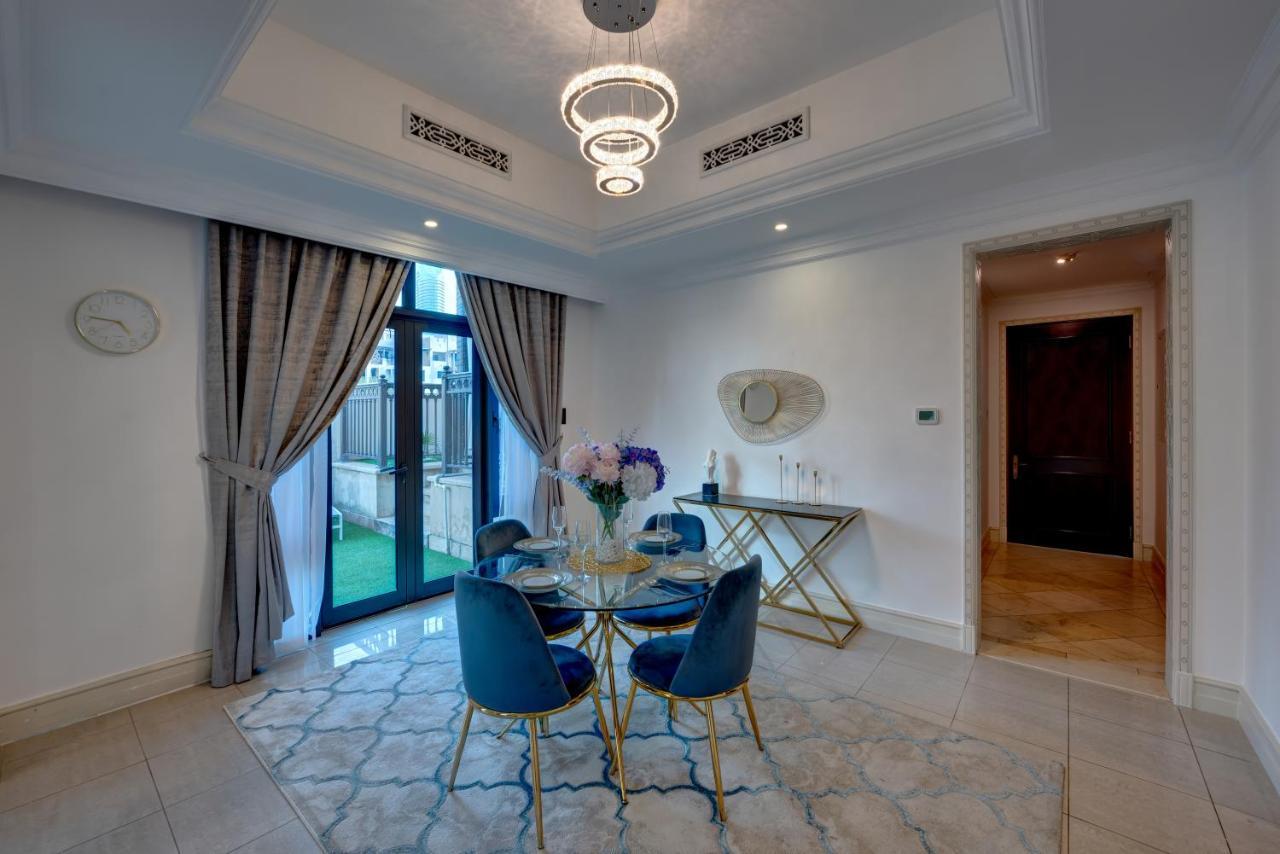 Durrani Homes - Unique Garden Apt at Souk Al Bahar besides Dubai Mall&Burjkhalifa with private jaccuzi Bagian luar foto